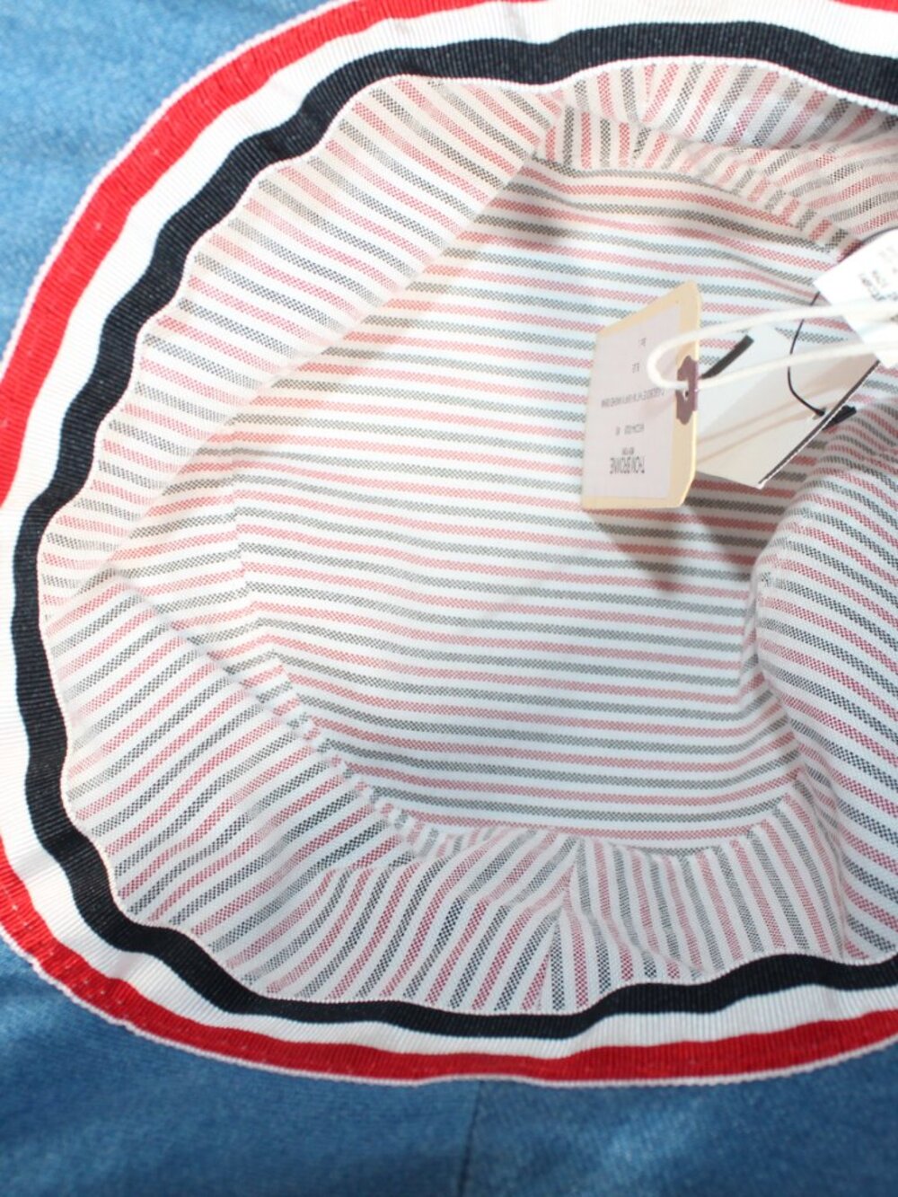 NWT Thom Browne Denim Bucket Hat L $590 - Picture 7 of 7